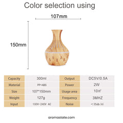 Air Humidifier (FLASK SHAPE) with 2 free fragrances | Aroma Diffuser