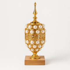 Luxury Pearl Bakhoor Dan – Electric Incense Burner