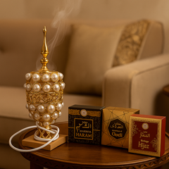 Luxury Pearl Bakhoor Dan – Electric Incense Burner