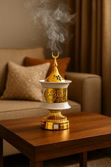 Electric Bakhoor Dan – Golden | White-Golden | Black-Golden (Free Delivery)