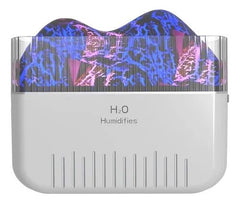 Volcano Humidifier – Double Mist LED Night Light (400ML)
