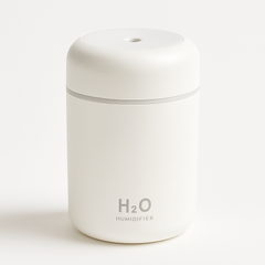 H2O Portable Humidifier (Black, White & Pink) – with 2 Free Fragrances