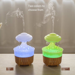 Rain Drop Mushroom Humidifier with LED Light β Water Drip Aroma Diffuser for Home & Bedroom (230ML)