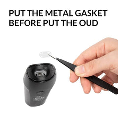 Portable Electric Bakhoor Burner (Comb Style) – Rechargeable | With 2 Free Fragrances