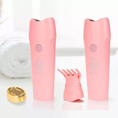 Portable Electric Bakhoor Burner (Comb Style) – Rechargeable | With 2 Free Fragrances