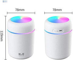 H2O Portable Humidifier (Black, White & Pink) – with 2 Free Fragrances