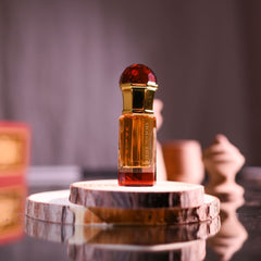 Oudh Wood - 6ml Premium Attar in Crystal Bottle