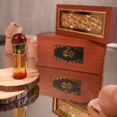 Oudh Wood - 6ml Premium Attar in Crystal Bottle