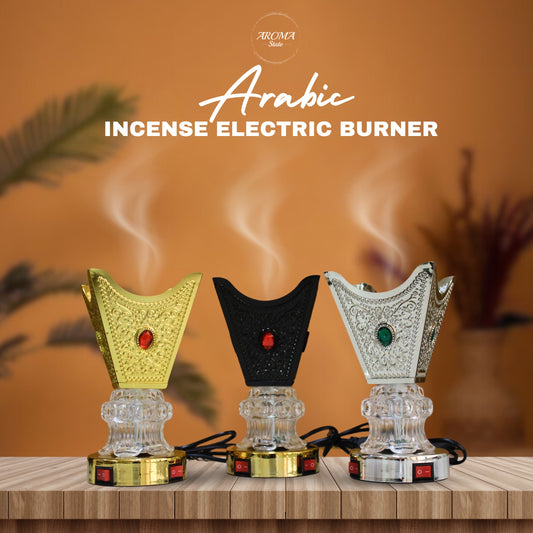 Bakhoor Electric Burner | بخور دان الكهربائي: Aromatic Ambiance عطري الأجواء