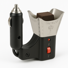 Electric Car Bakhoor Burner + 2 Free Fragrances | 12V Arabic Incense Burner