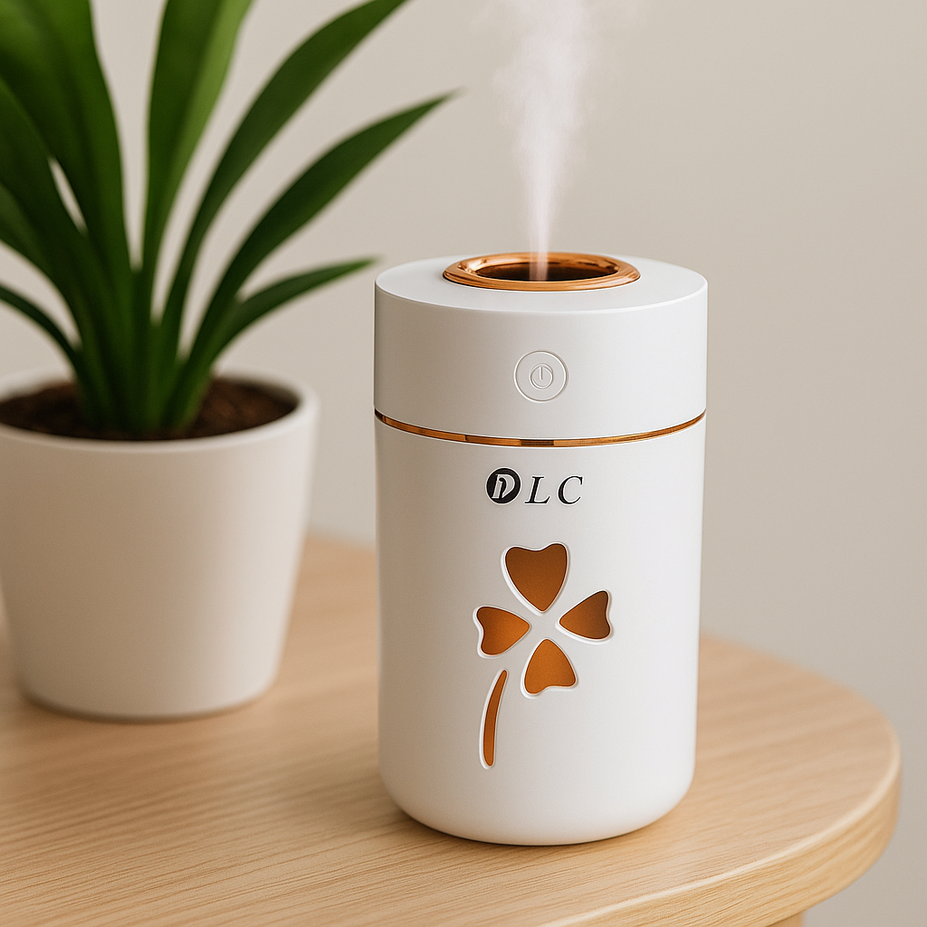 Lucky Clover LC Humidifier – 280ml Portable Cool Mist Diffuser