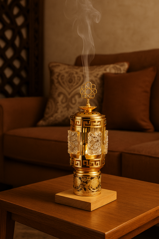 Premium Crystal Bakhoor Dan – Electric Incense Burner