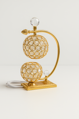 Luxury Double Crystal Globe Bakhoor Dan – Electric Burner