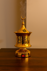 Electric Bakhoor Dan – Golden | White-Golden | Black-Golden (Free Delivery)