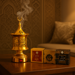 Electric Bakhoor Dan – Golden | White-Golden | Black-Golden (Free Delivery)