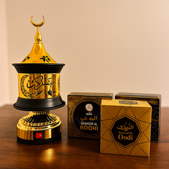 Electric Bakhoor Dan – Golden | White-Golden | Black-Golden (Free Delivery)