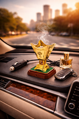Electric Car Bakhoor Burner + 2 Free Fragrances | 12V Arabic Incense Burner