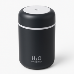 H2O Portable Humidifier (Black, White & Pink) – with 2 Free Fragrances