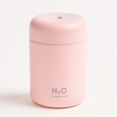 H2O Portable Humidifier (Black, White & Pink) – with 2 Free Fragrances