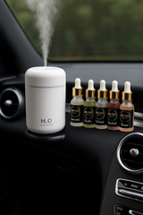 H2O Portable Humidifier (Black, White & Pink) – with 2 Free Fragrances