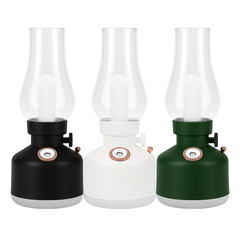 Vintage Lamp Humidifier – LED Aroma Diffuser with Mist & 2 Free Fragrances
