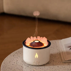 Volcano Aroma Diffuser – Flame Mist Humidifier | 2 Free Fragrances & Free Delivery