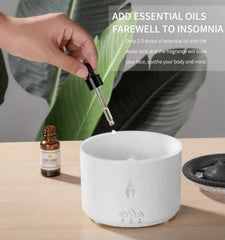Volcano Aroma Diffuser – Flame Mist Humidifier | 2 Free Fragrances & Free Delivery