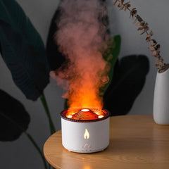 Volcano Aroma Diffuser – Flame Mist Humidifier | 2 Free Fragrances & Free Delivery